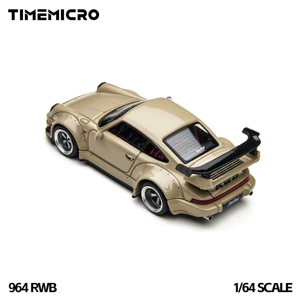 TimeMicro 1:64 Porsche RWB 964 Beige TM648501/PJ046 (2 Versions)