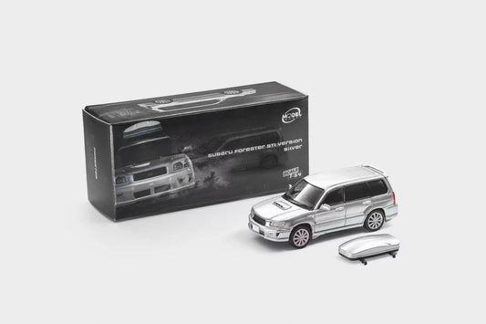 [Preorder] ModelModel 1:64 Subaru Forester STI Version Silver MM64-SG9-004