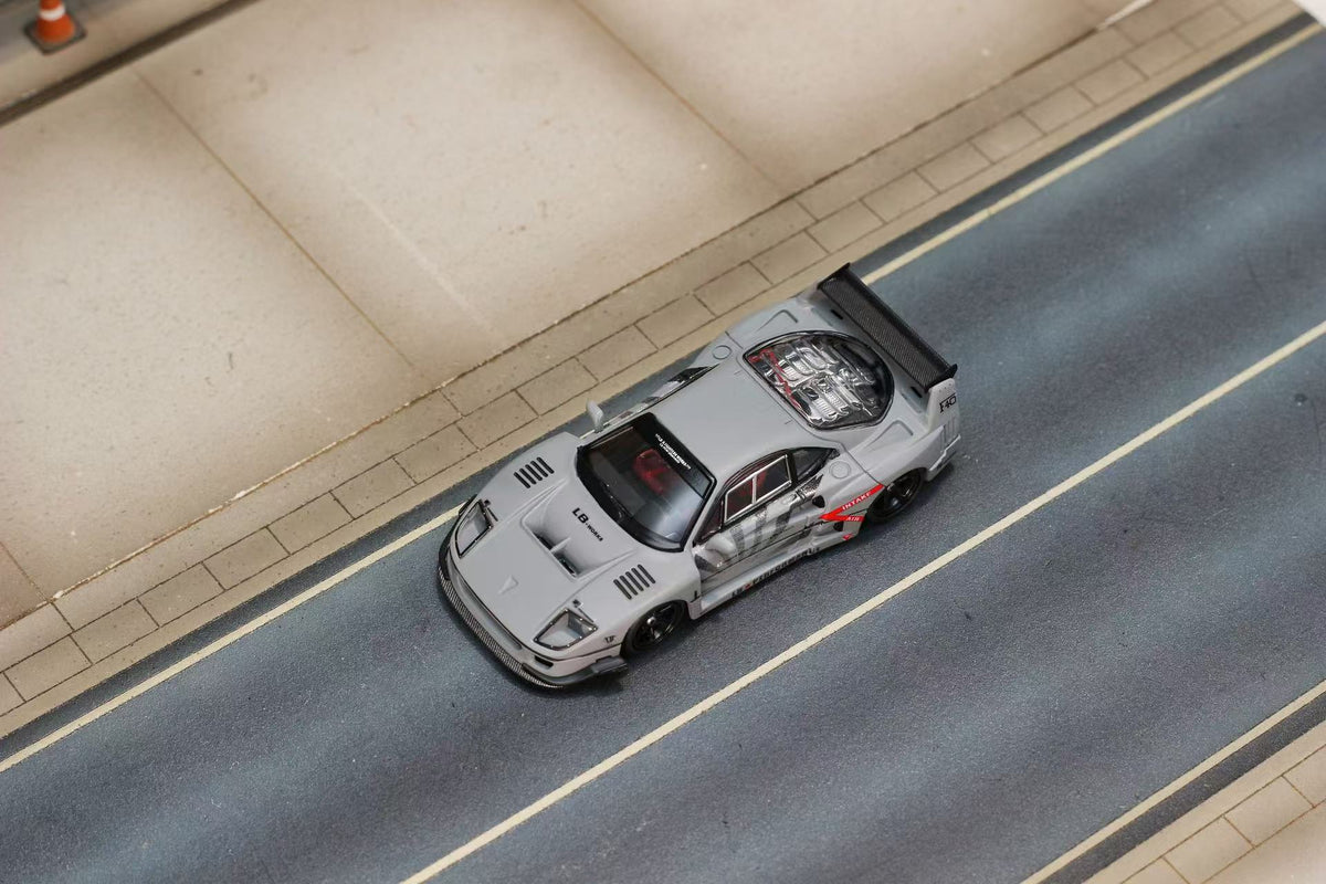 Ghost Player 1:64 LBWK Ferrari F40 Grey