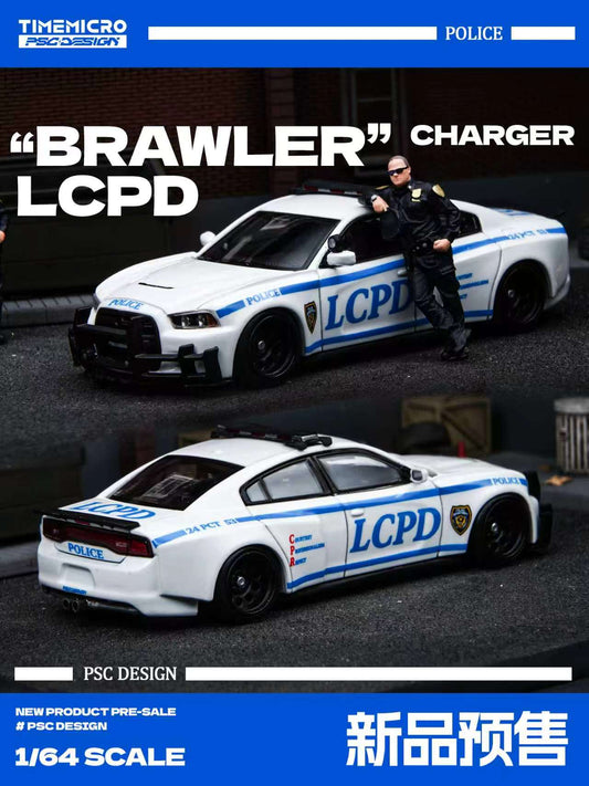 [Preorder] TimeMicro × PSC DESIGN 1:64 Dodge CHARGER"BRAWLER” TM648208