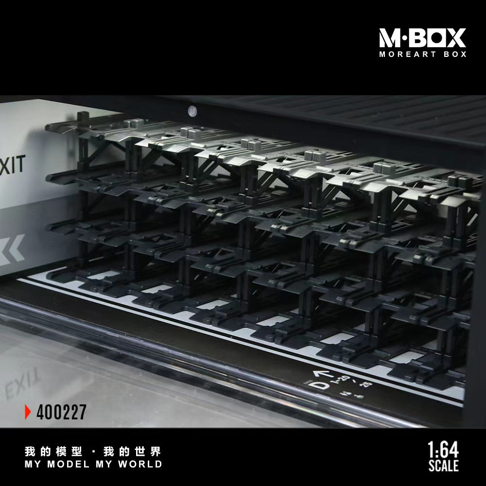 MBOX 1:64 CONTAINER UNDERGROUND PARKING GARAGE SCENE-VERSION C MB400227