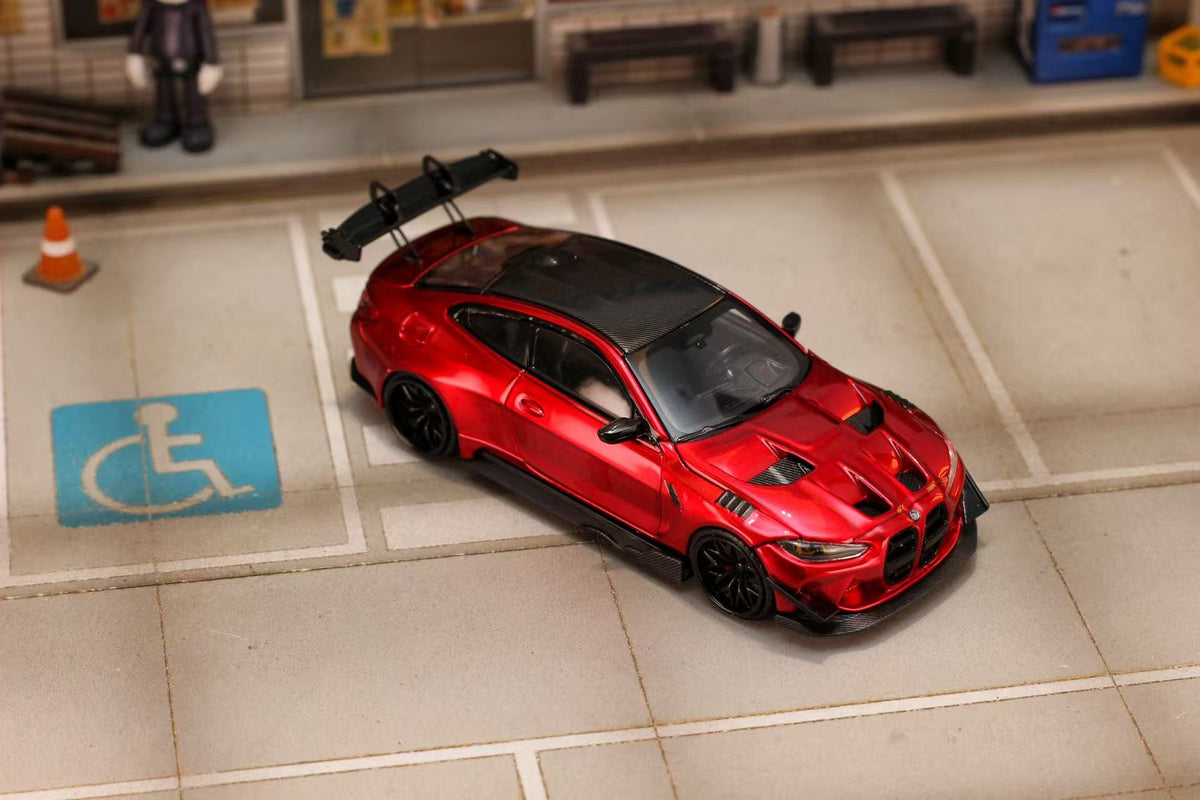 [Preorder] Street Weapon 1:64 BMW M4 Flossmann Full Widebody Kit G82 GTR (3 Colours)