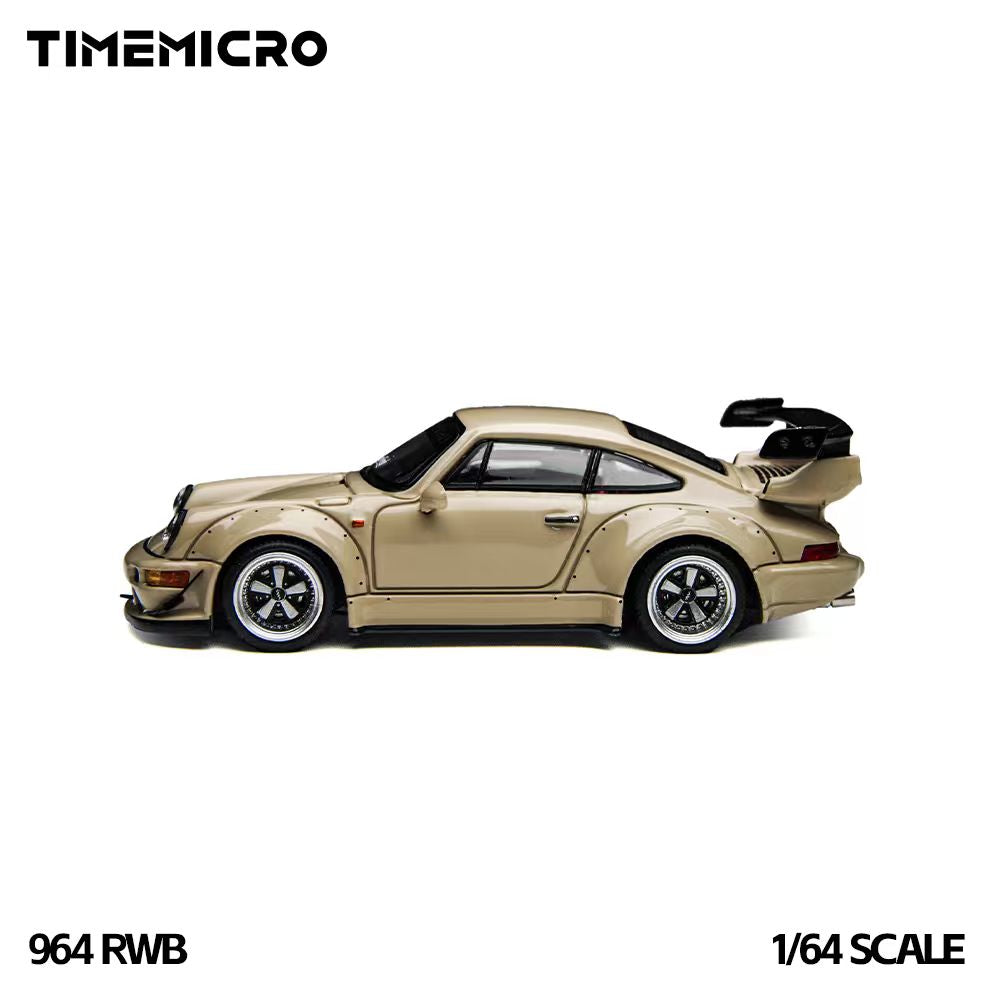 TimeMicro 1:64 Porsche RWB 964 Beige TM648501/PJ046 (2 Versions)
