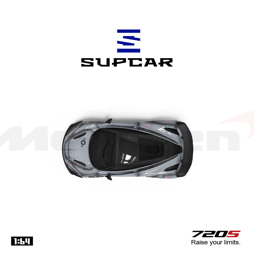 [Preorder] SUPCAR 1:64 McLaren 720S Grey SC800402