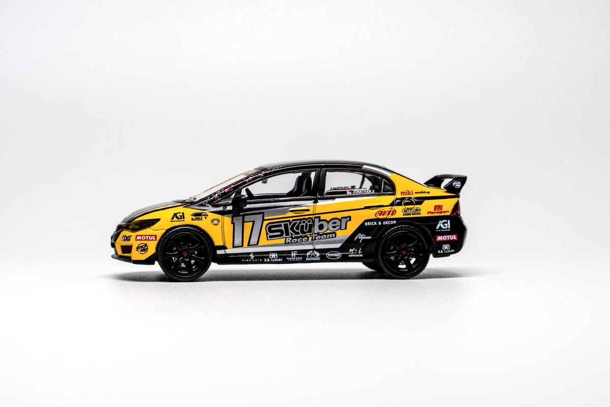 DCT 1:64 Honda Civic Type R 2007 - Racing RHD LL-021-333