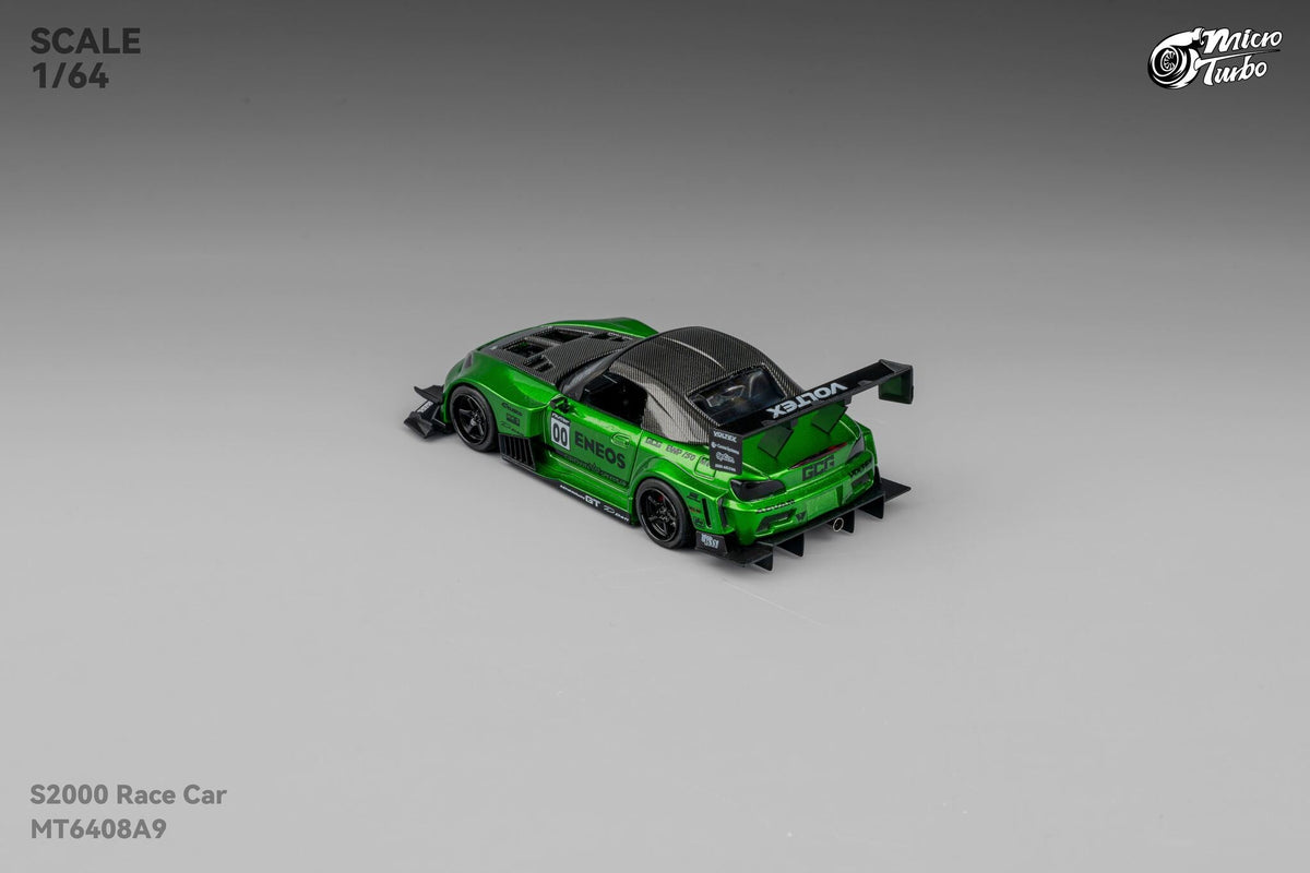 Microturbo 1:64 Custom S2000 RB - Metallic Green MT6408A9