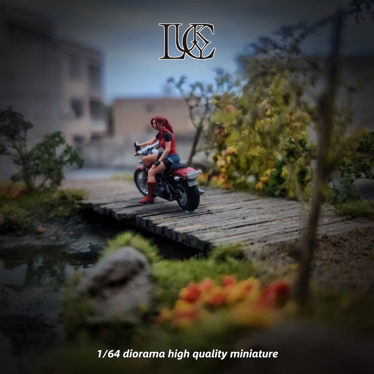 Lucky Studio 1:64 Motorcycle Doll (2 Versions) LK2025052109