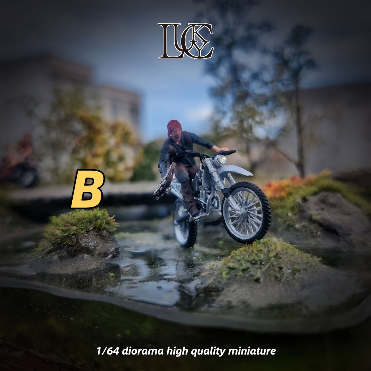 Lucky Studio 1:64 Motorcycle Doll (2 Versions) LK2025052109