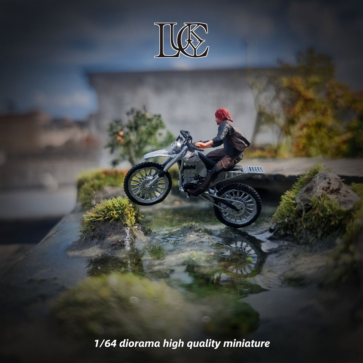Lucky Studio 1:64 Motorcycle Doll (2 Versions) LK2025052109