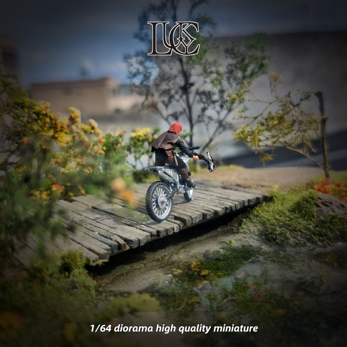 Lucky Studio 1:64 Motorcycle Doll (2 Versions) LK2025052109