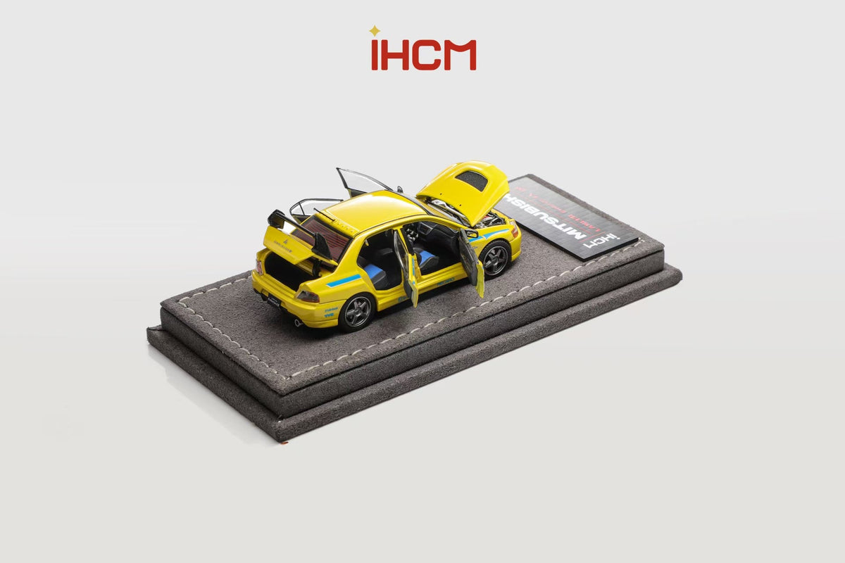[Preorder] IHCM 1:64 MITSUBISHI LANCER EVIUTION IX GSR Yellow