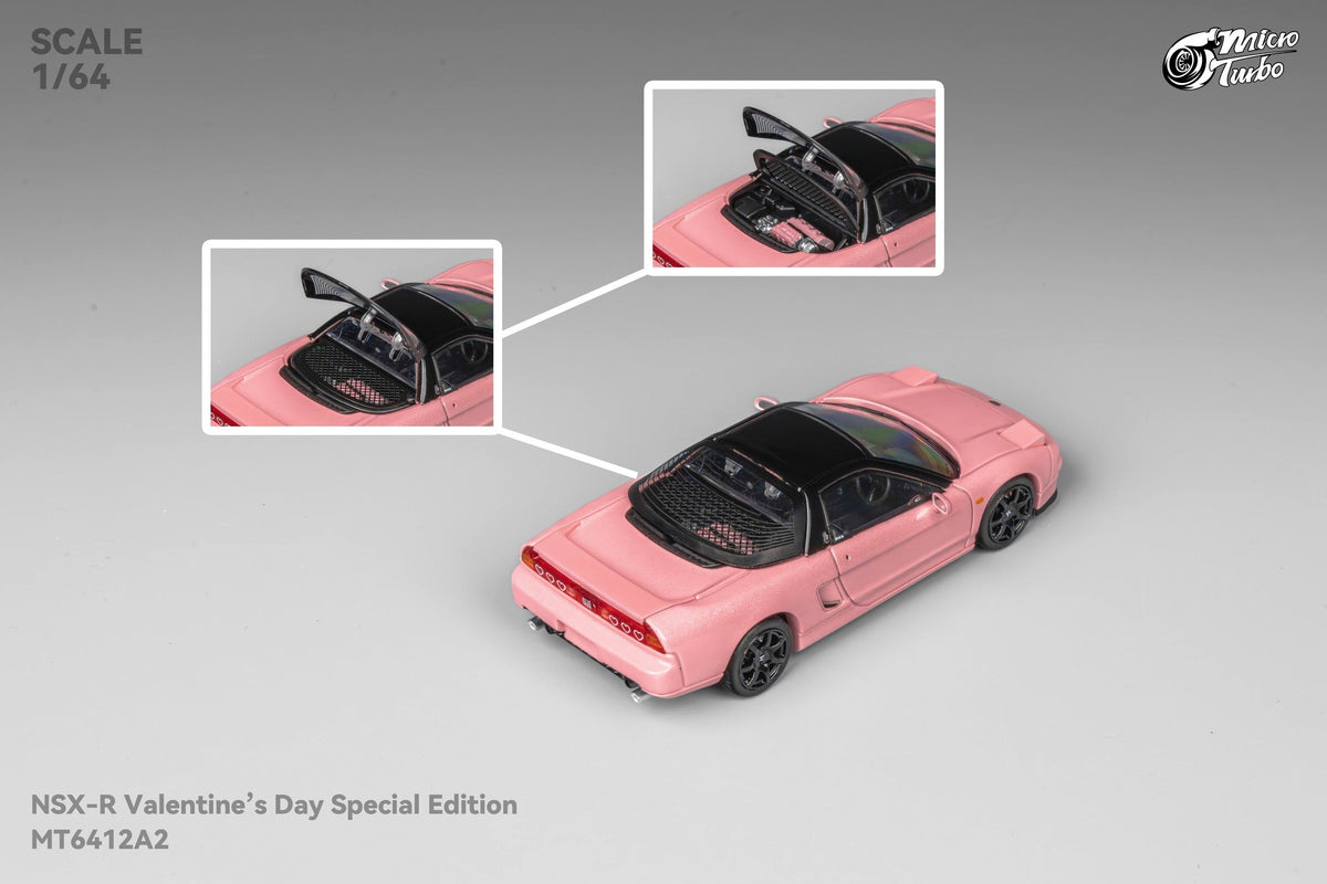 Microturbo 1:64 Custom NSX-R NA1 - Metallic Pink MT6412A2