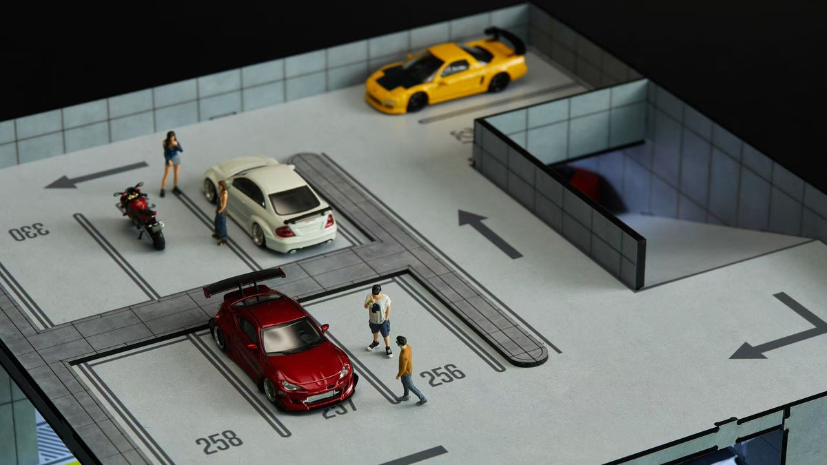 YOU CAR 1:64 Underground Garage Splicing Series 01 (2 Colours)
