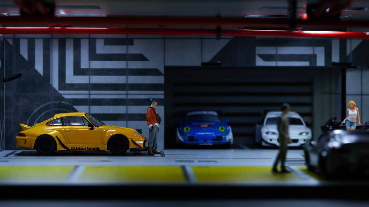 YOU CAR 1:64 Underground Garage Splicing Series 01 (2 Colours)
