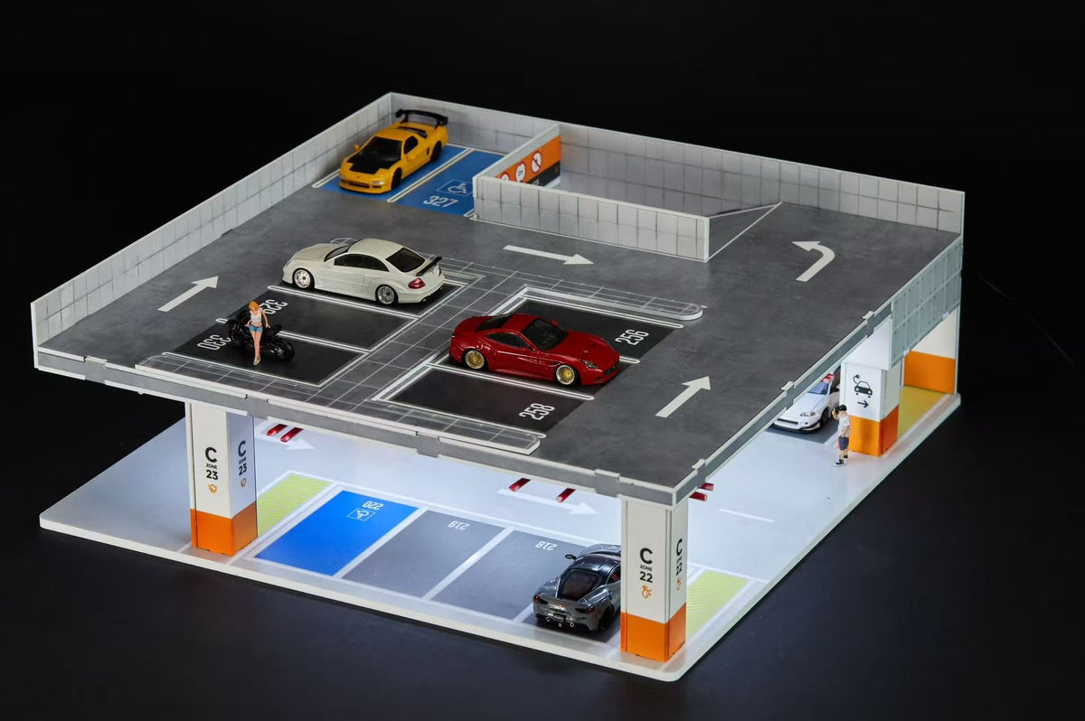 YOU CAR 1:64 Underground Garage Splicing Series 01 (2 Colours)