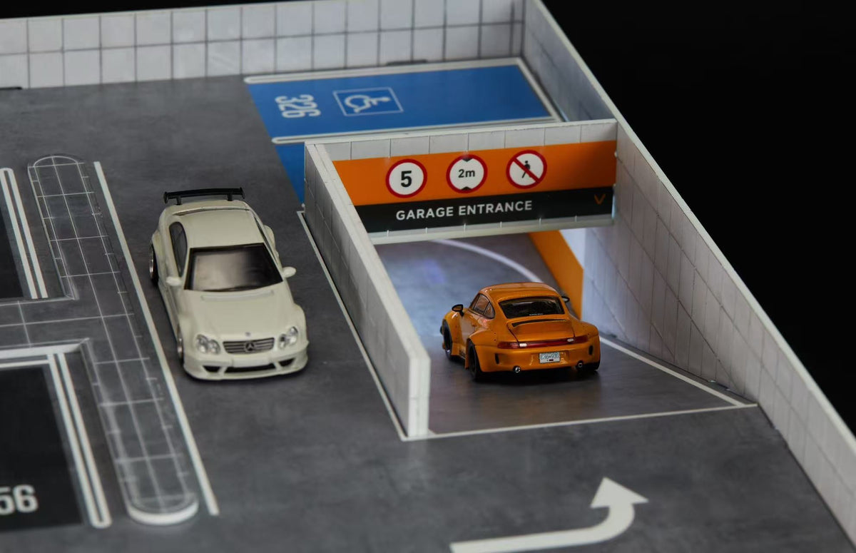 YOU CAR 1:64 Underground Garage Splicing Series 01 (2 Colours)