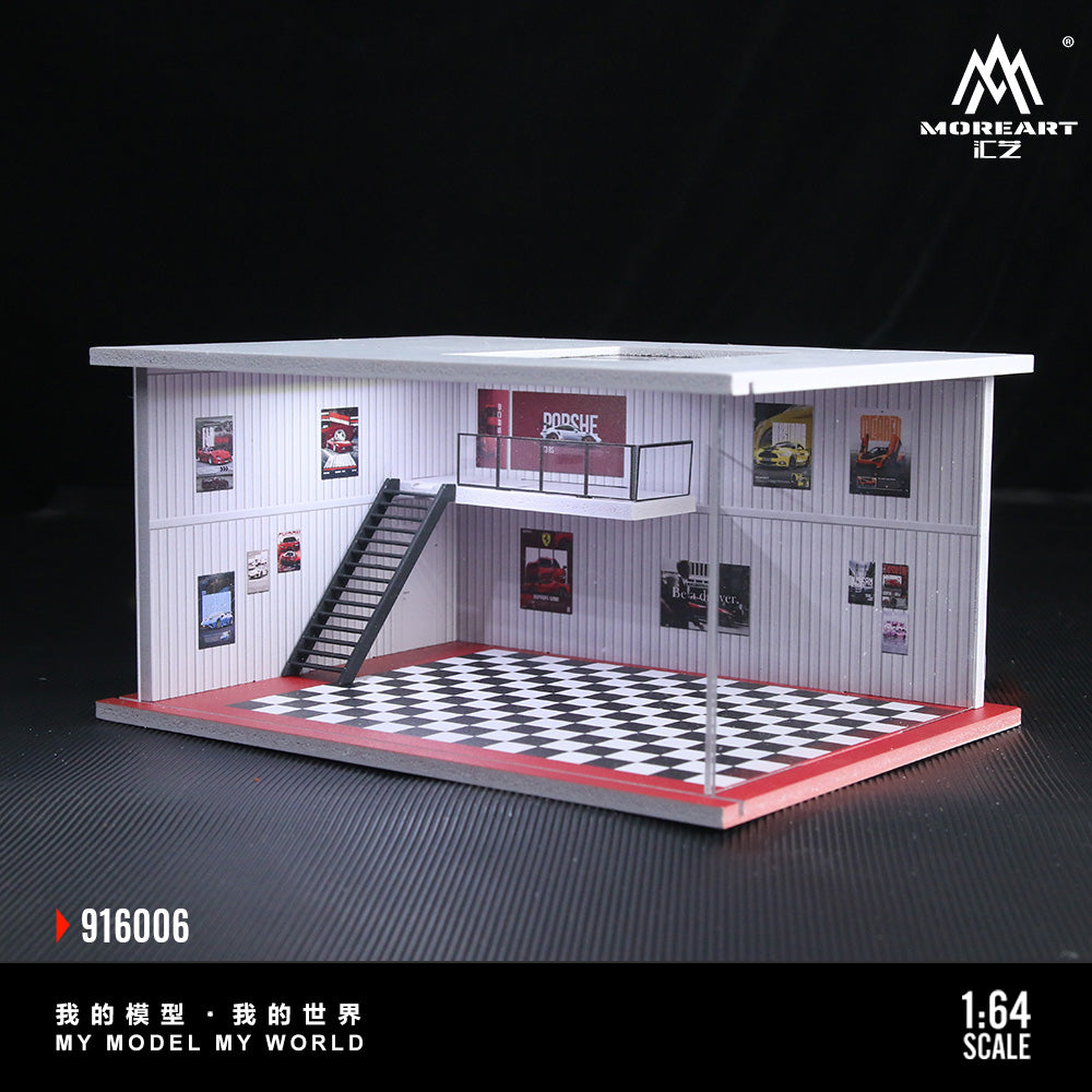 MoreArt 1:64 ASSEMBLED VERSION LIGHTING SCENE (2 Versions) MO916005/MO916006