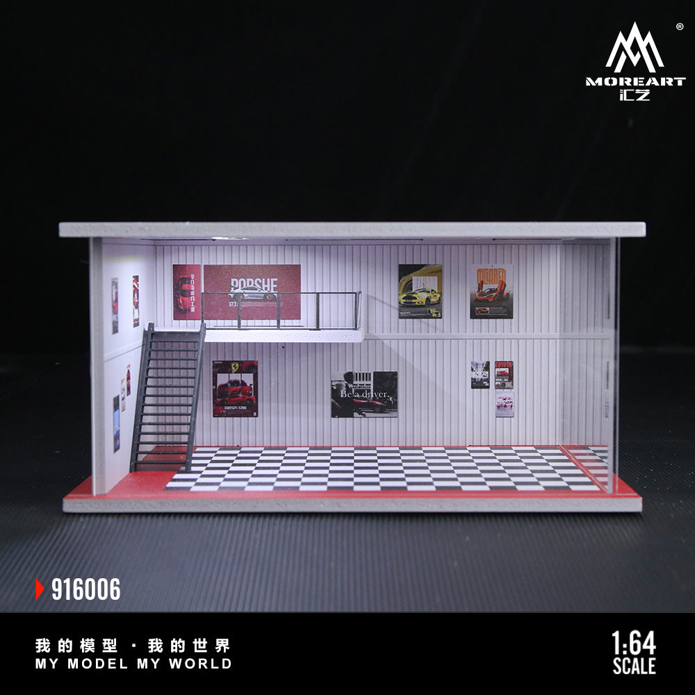 MoreArt 1:64 ASSEMBLED VERSION LIGHTING SCENE (2 Versions) MO916005/MO916006