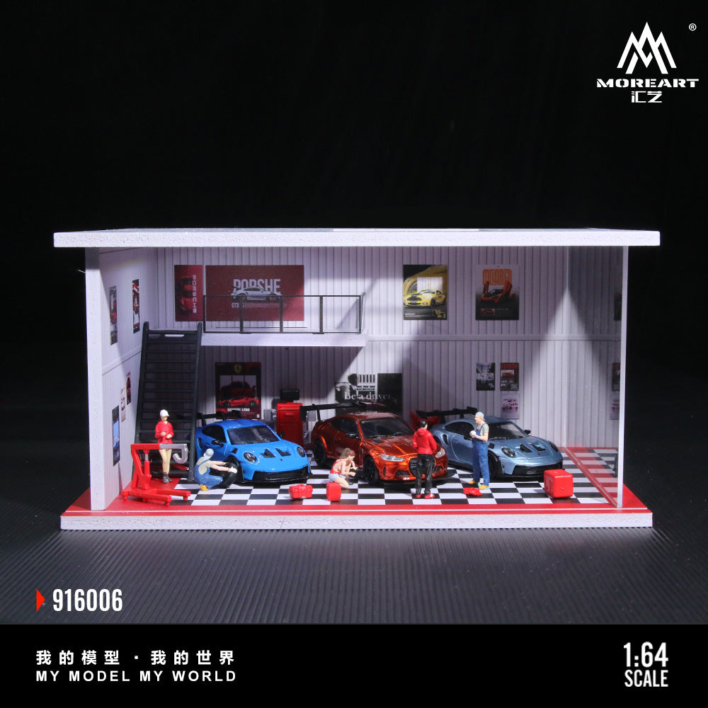 MoreArt 1:64 ASSEMBLED VERSION LIGHTING SCENE (2 Versions) MO916005/MO916006