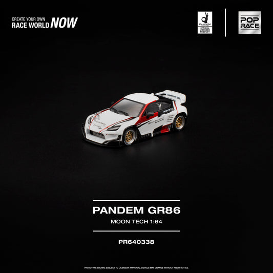 [Preorder] POPRACE 1:64 PANDEM GR 86 Moontech PR640338