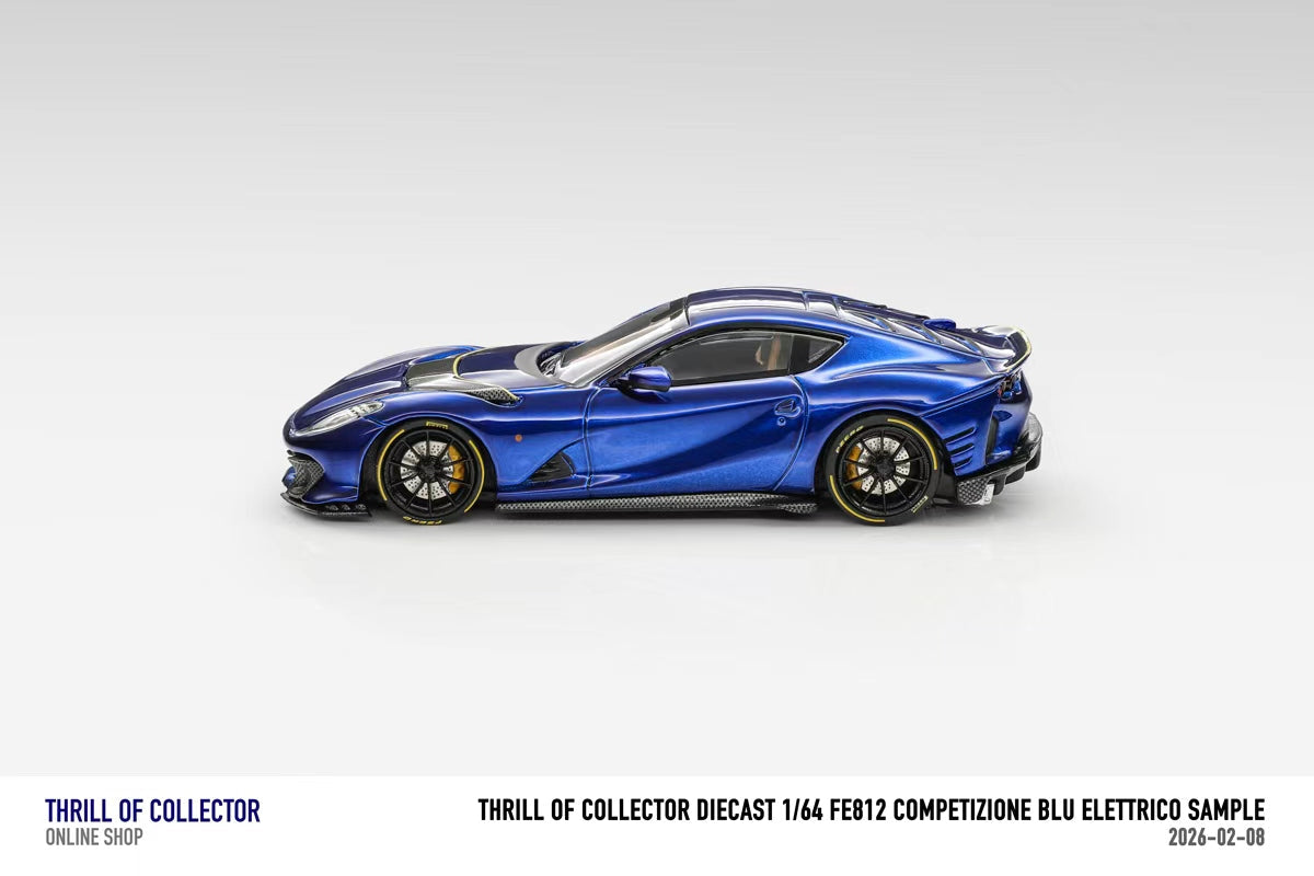 TOC 1:64 Ferrari 812C 3.0 (4 Colours)