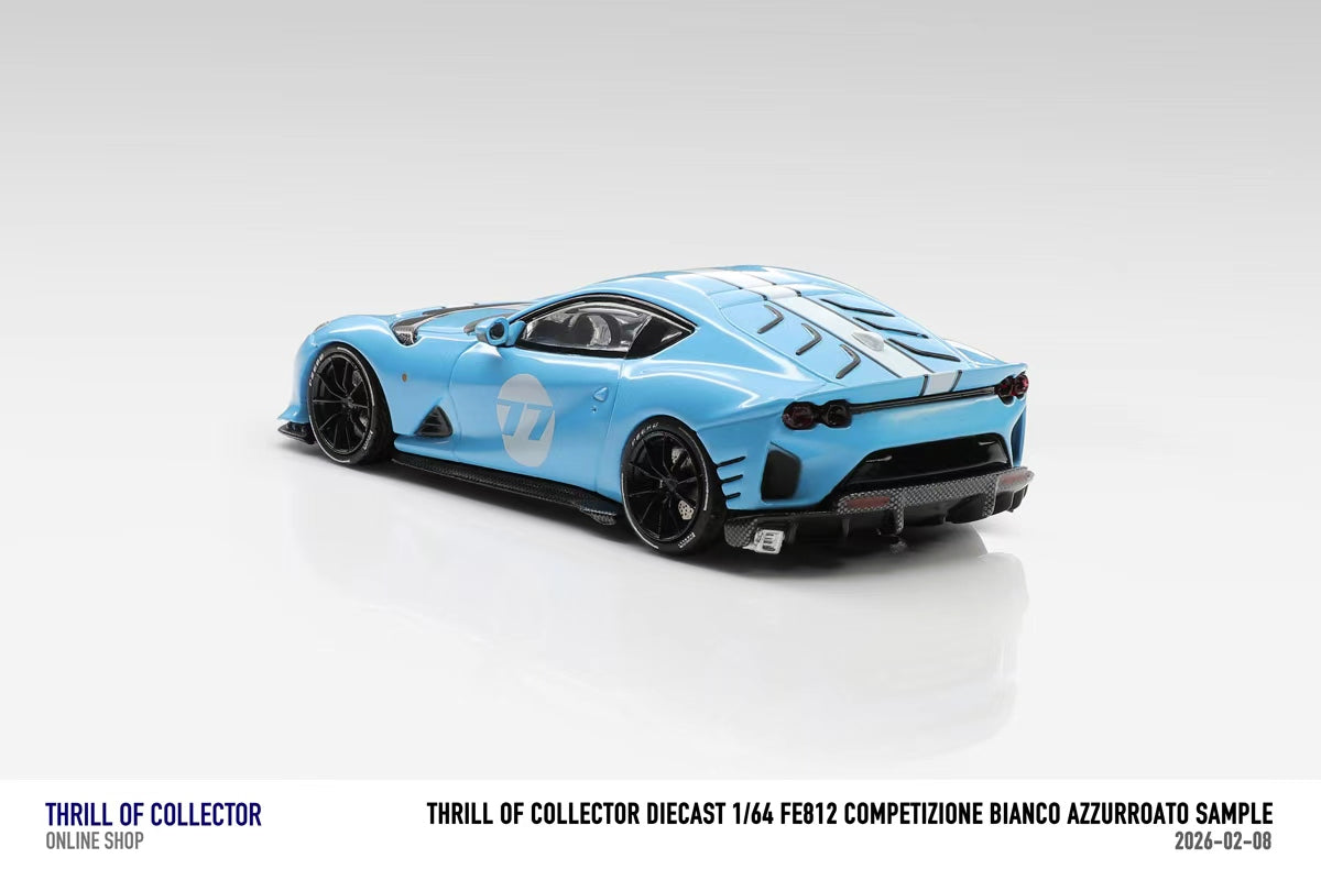 TOC 1:64 Ferrari 812C 3.0 (4 Colours)
