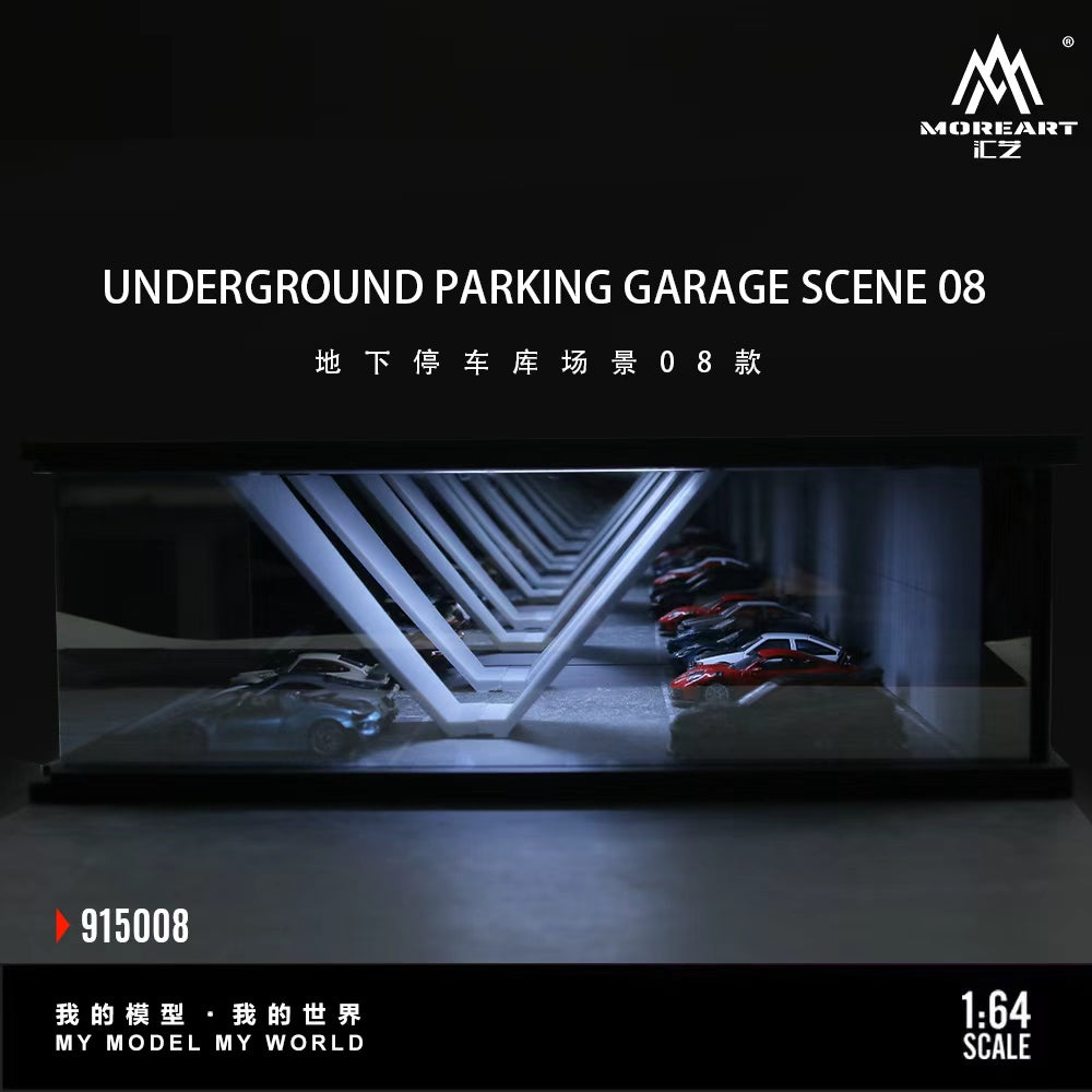 [Preorder] MoreArt 1:64 UNDERGROUND PARKING GARAGE SCENE 08 MO915008