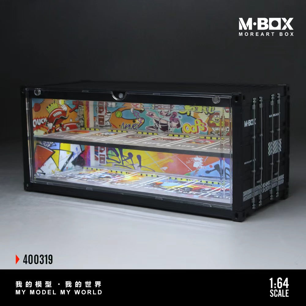 MBOX 1:64 CONTAINER MODEL STORAGE SCENE (2 Versions) MB400319/MB400320