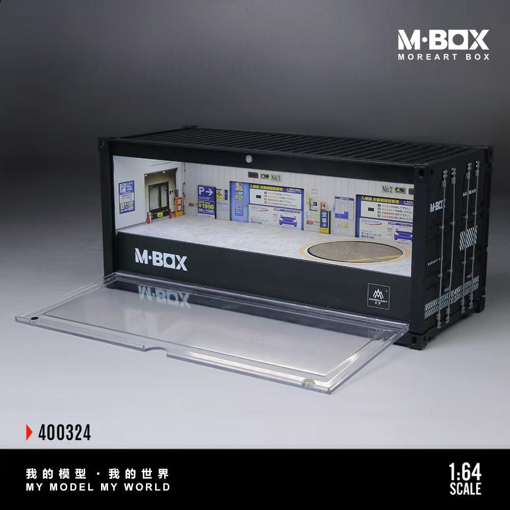 [Preorder] MBOX 1:64 CONTAINER MODEL STORAGE SCENE (2 Versions) MB400323/MB400324