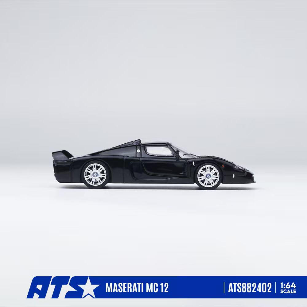 [Preorder] ATS Model 1:64 Maserati MC 12 Black ATS882402
