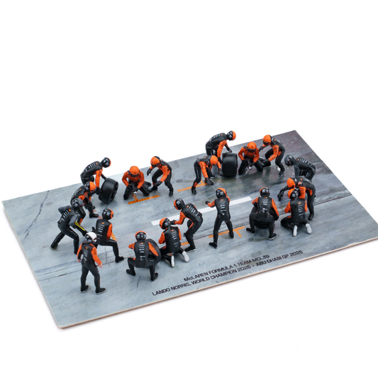 [Preorder] Minichamps 1:64 Pit Stop Diorama McLAREN MCL39 2025 363250004