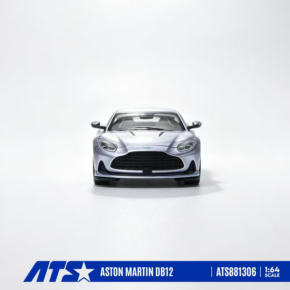 [Preorder] ATS Model 1:64 Aston Martin DB12 Silver/Metallic Brown (2 Colours) ATS881306/ ATS881308
