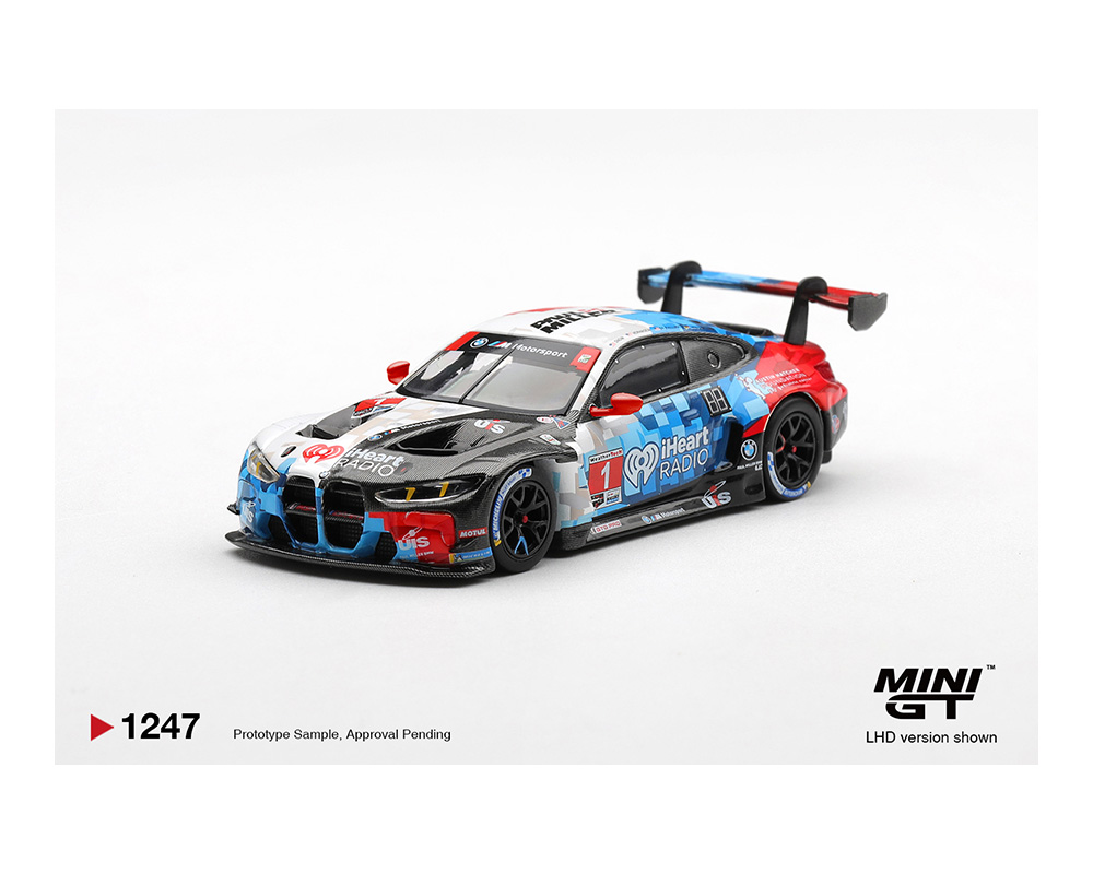 [Preorder] Mini GT 1:64 BMW M4 GT3 EVO #1 Paul Miller Racing 2025 IMSA Daytona 24Hrs – Limited Edition MGT01247-BL