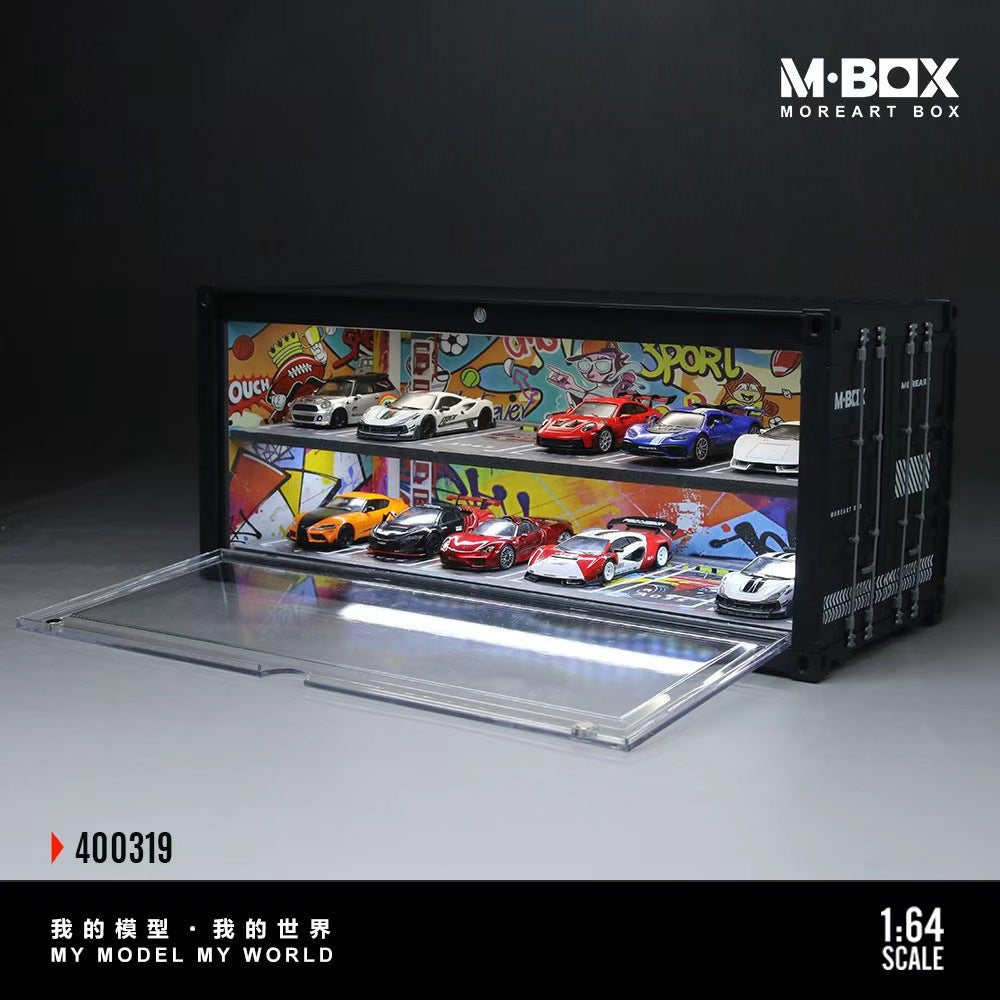 MBOX 1:64 CONTAINER MODEL STORAGE SCENE (2 Versions) MB400319/MB400320
