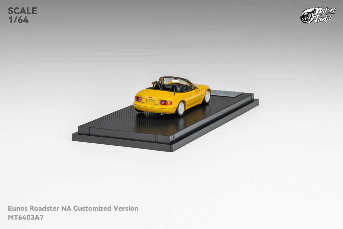Microturbo 1:64 Mazda MX5 - Metallic Yellow MT6403A7
