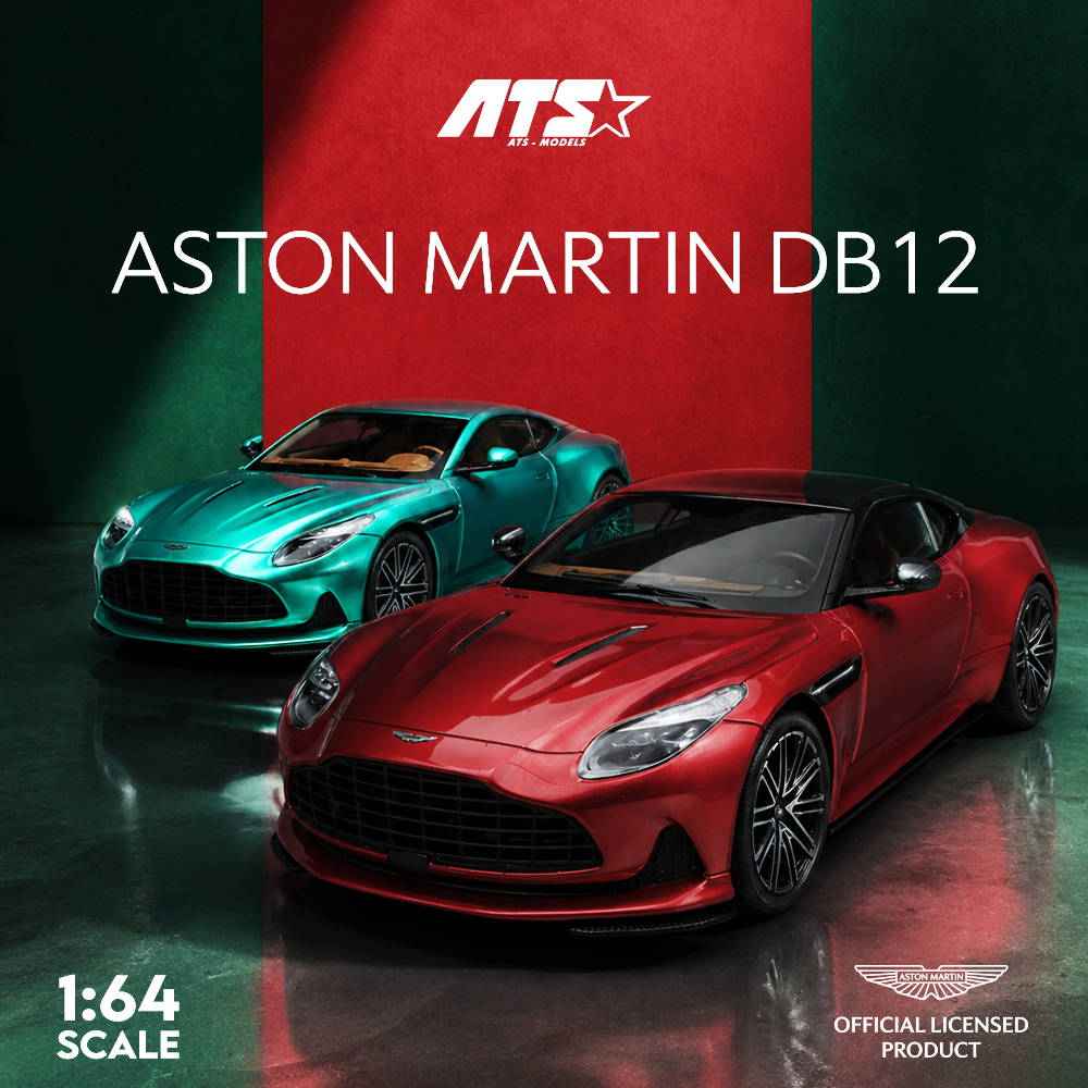[Preorder] ATS Model 1:64 Aston Martin DB12 (2 Colours) ATS881304/ATS881305