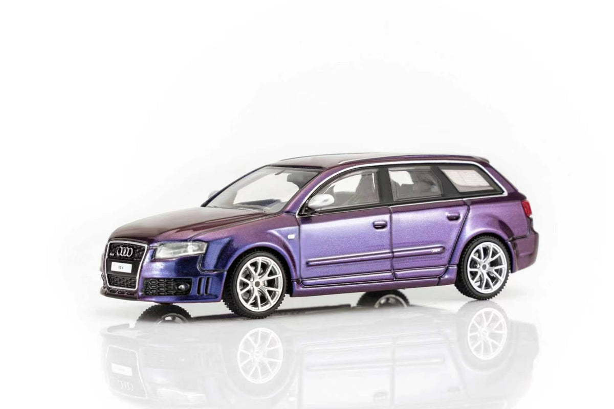[Preorder] MOTORHELIX 1:64 Audi RS4 (B7) 2005 (3 Colours) M68307 / M68308 / M68311