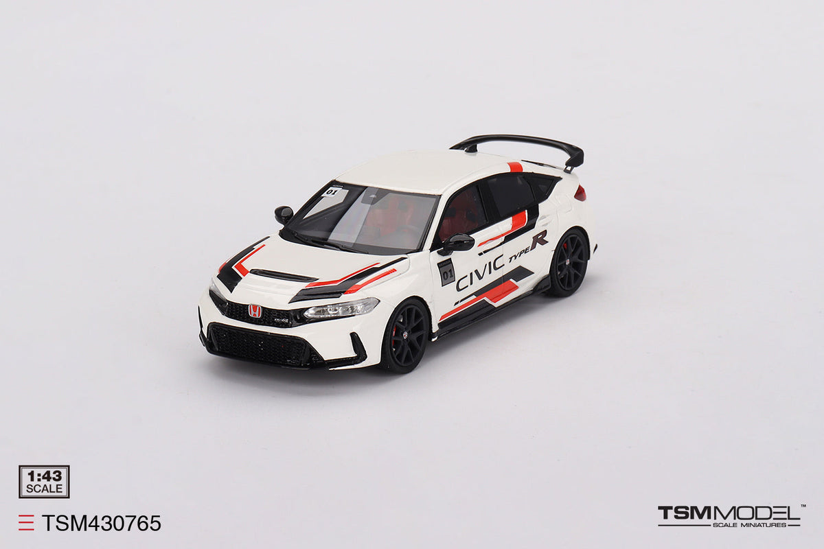 TSM 1:43 Honda Civic Type R 2023 Honda Thanks Day Vietnam - White