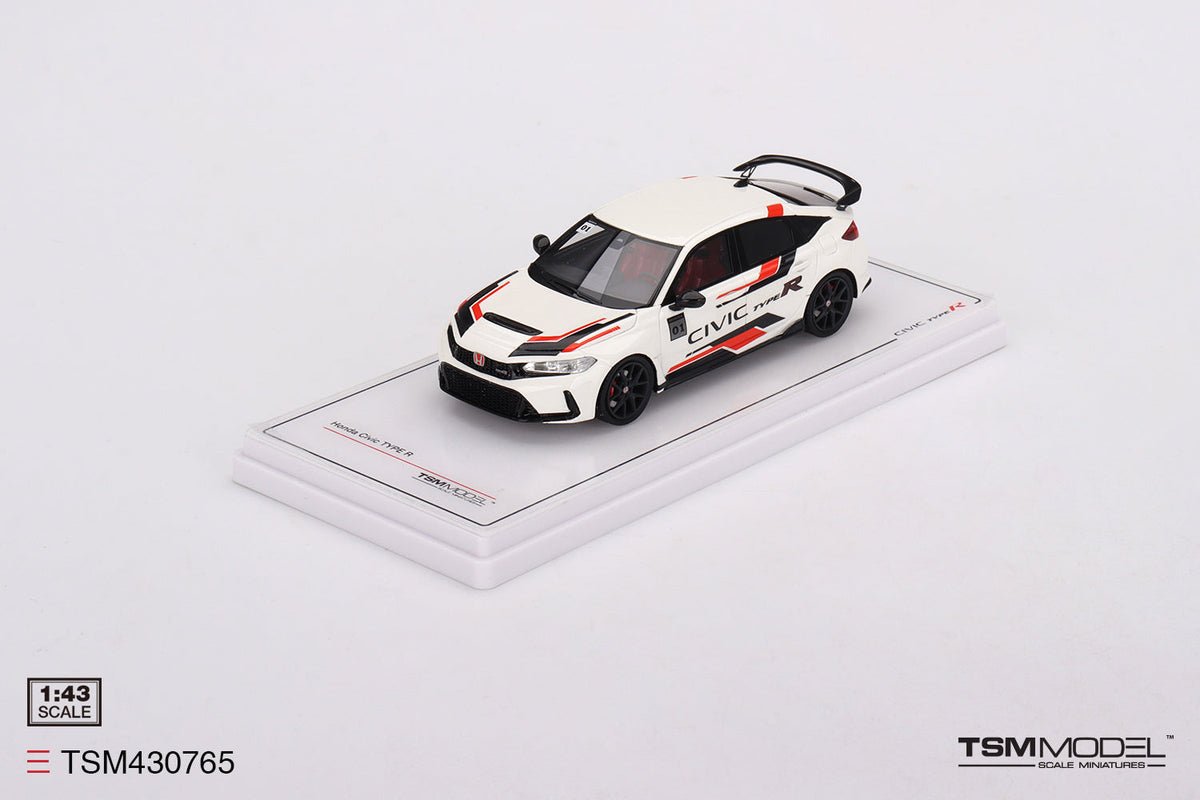 TSM 1:43 Honda Civic Type R 2023 Honda Thanks Day Vietnam - White