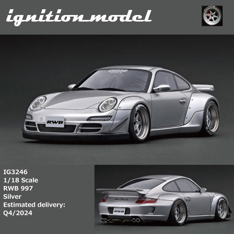 Ignition Model 1:18 RWB 997 Silver