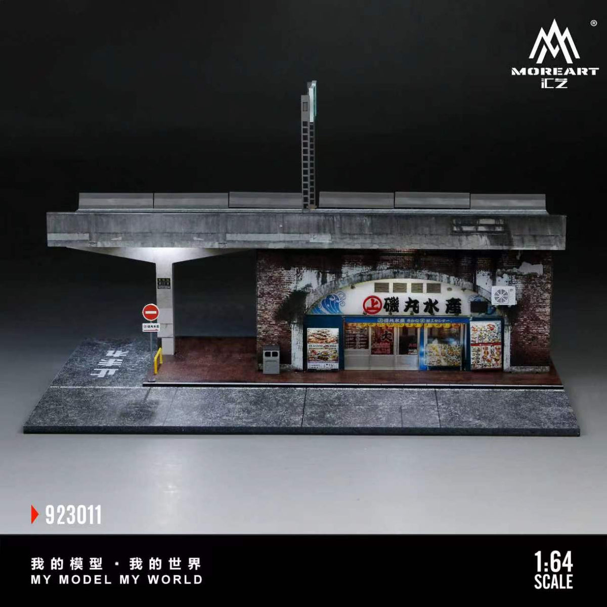 [Preorder] MoreArt 1:64 SHIMURA FISHERIES MINIATURE SCENE MO923011