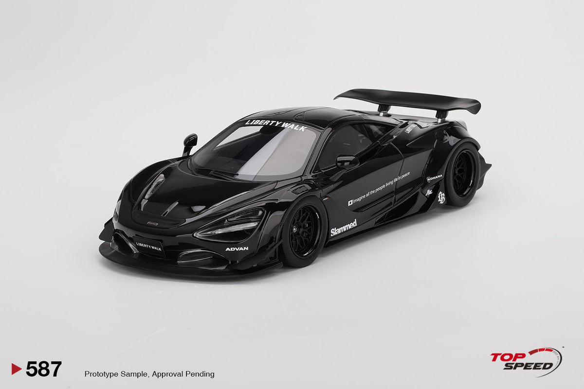 Topspeed 1:18 McLaren 720S LB Works Black TAS 2024