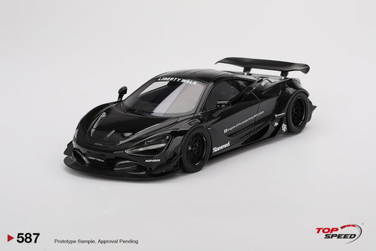 Topspeed 1:18 McLaren 720S LB Works Black TAS 2024