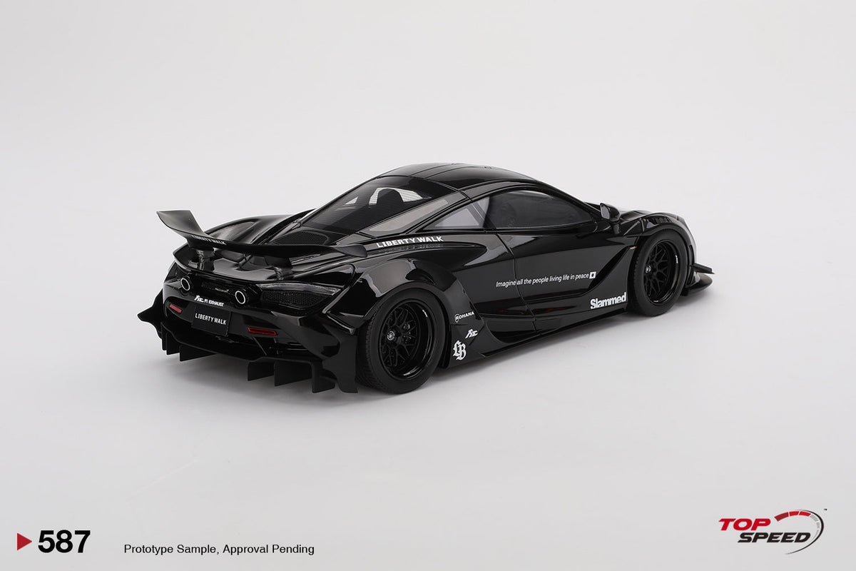 Topspeed 1:18 McLaren 720S LB Works Black TAS 2024