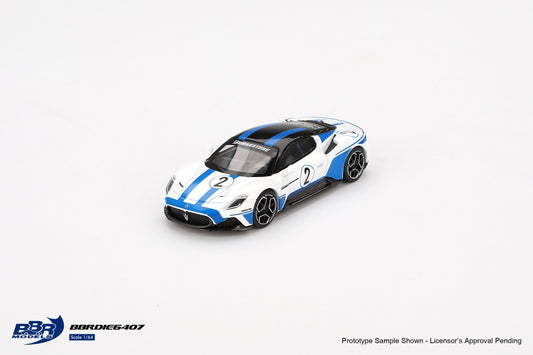 BBR Model 1:64 Maserati MC20 #2 Maserati Performance Experience BBRDIE6407