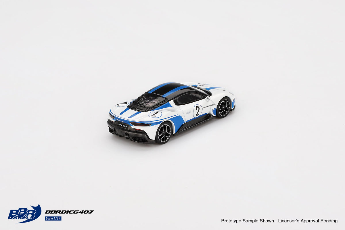 BBR Model 1:64 Maserati MC20 #2 Maserati Performance Experience BBRDIE6407