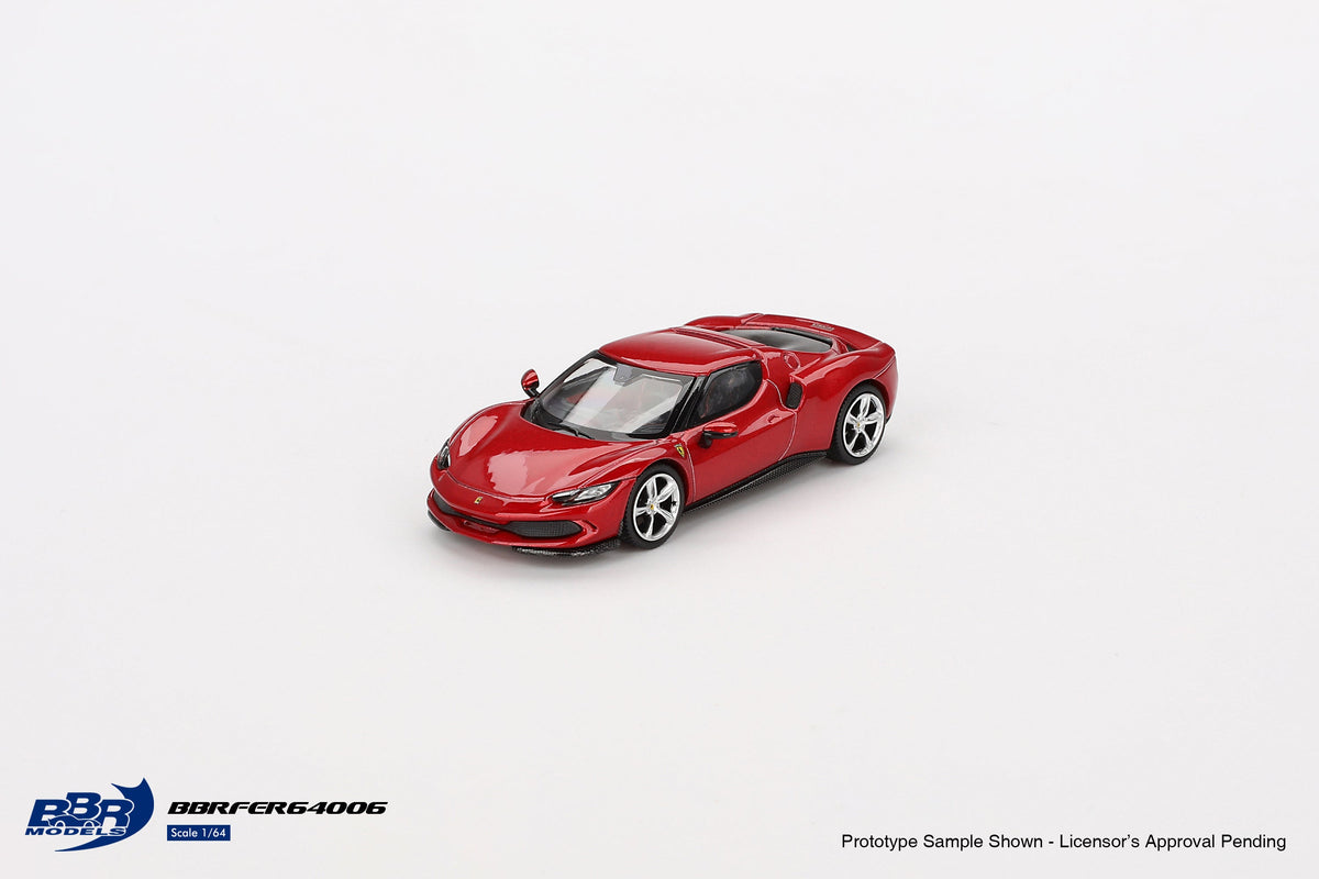 BBR Model 1:64 Ferrari 296 GTB Rosso Imola BBRFER64006