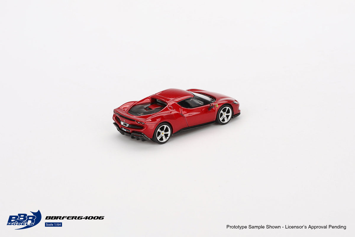 BBR Model 1:64 Ferrari 296 GTB Rosso Imola BBRFER64006