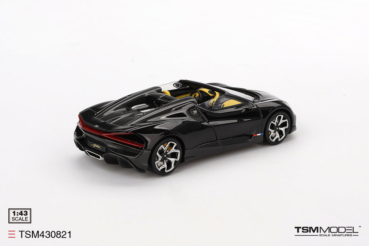 TSM 1:43 Bugatti W16 Mistral Black