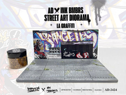 American Diorama 1:64 Street Art Diorama - LA Graffiti AD-2424